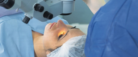 retinal detachment- retina surgery